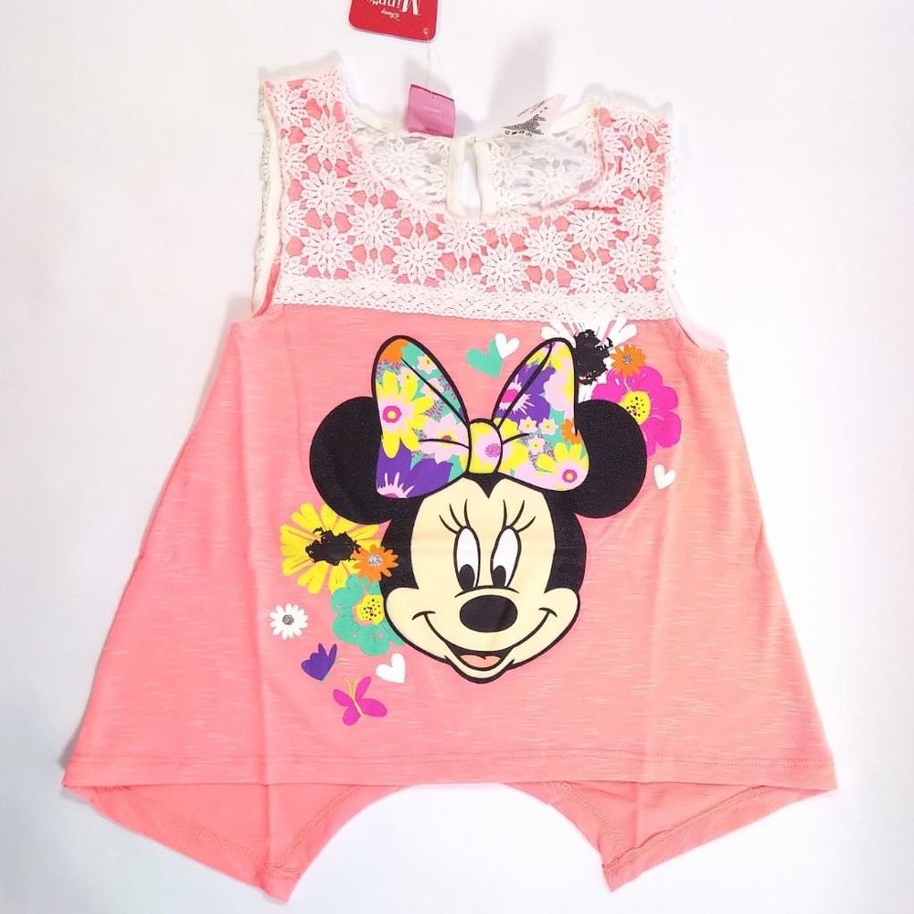 NEW Disney Minnie Mouse Girls Sleeveless Dress